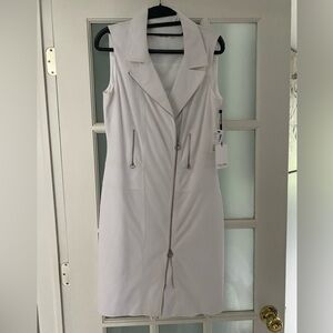 CALVIN KLEIN white dress